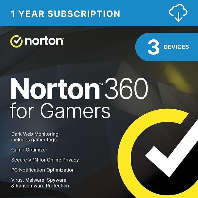 Norton 360 for Gamers 2024, Multiple layers of protection for up to 3 Devices