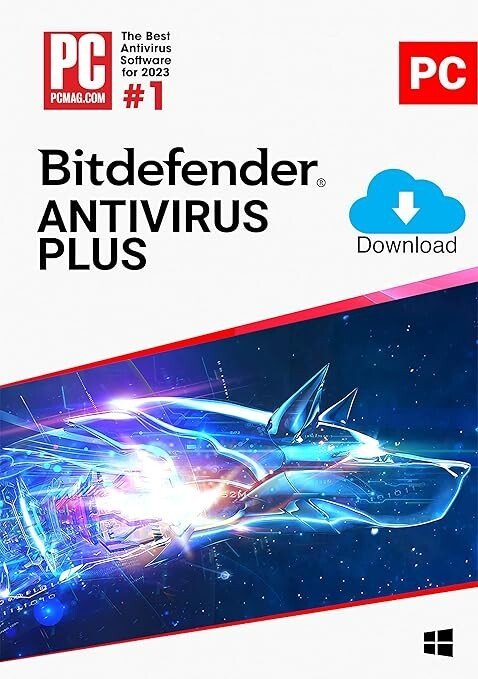 Bitdefender Antivirus Plus - 3 Devices | 1 year Subscription | PC Activation Code by email