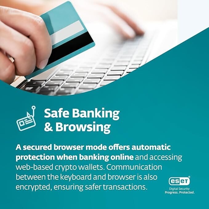 ESET Small Business Security | 2025 Edition | 5 Devices | 1 Year | Small Business Software | Server Protection | VPN | Ransomeware | Privacy | IOT Protection | Digital Download [PC/Mac/Android]